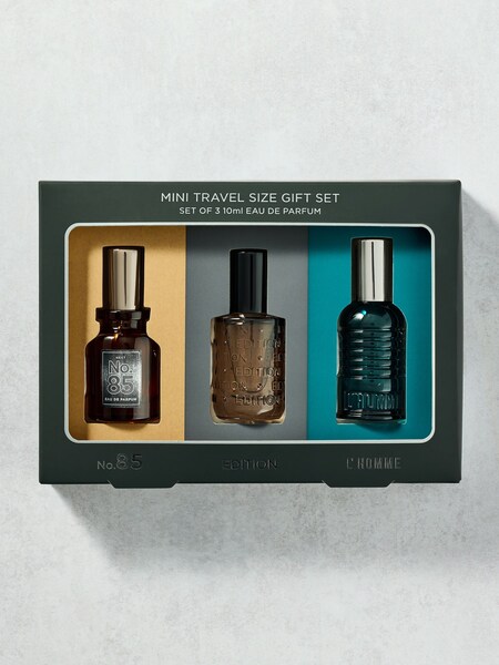 Set of 3 No. 85, Edition & L'Homme 10ml Eau de Parfum Gift (AN8975) | £16