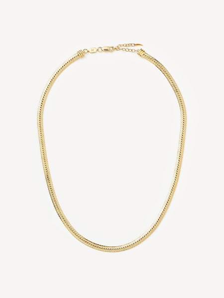 Gold Tone Camail Chain Necklace (AR2717) | £150