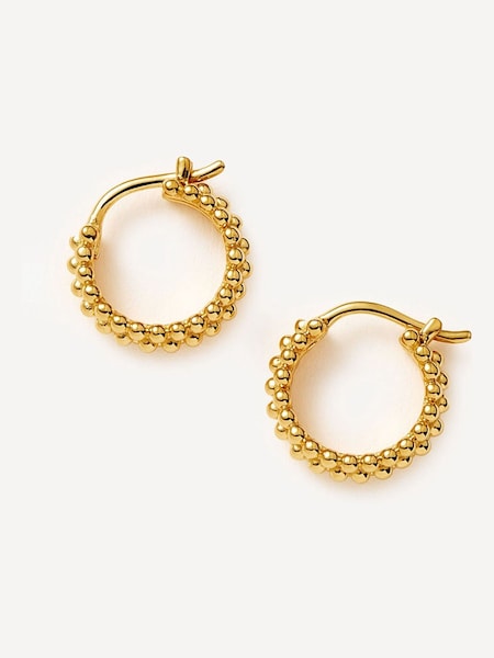 Gold Tone Baya Small Hoop Earrings (AR2725) | £80