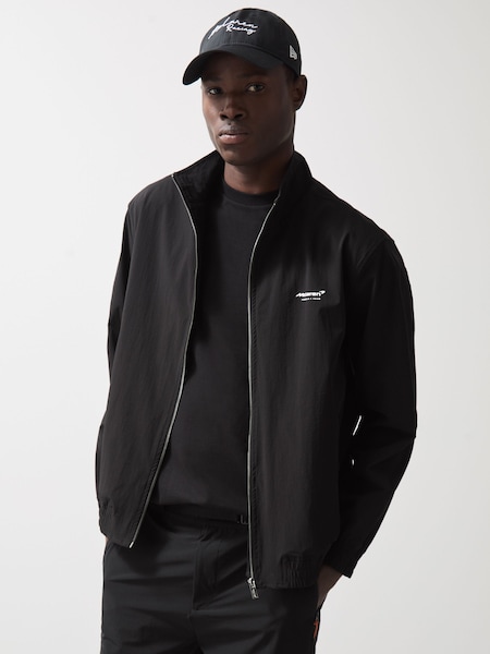Black Isaac McLaren F1 Team Tech Funnel-Neck Jacket (AR6509) | £198