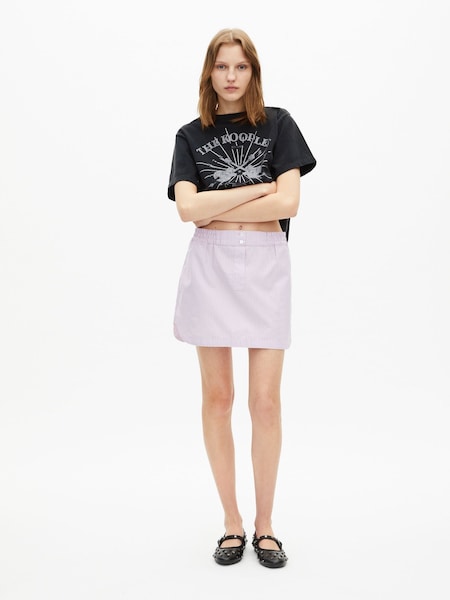 Black Guitar Print Short Sleeve 100% Cotton T-Shirt (AR6719) | £115
