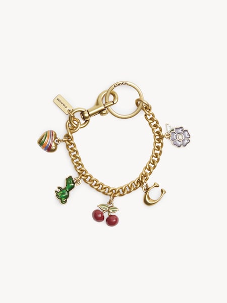 Gold Motif Chain Charm Bag (AR6730) | £95