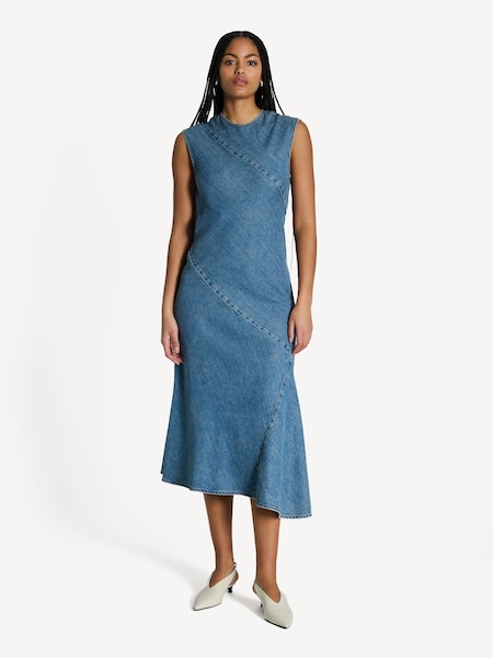 Blue Ultra Featherweight Lisbon Dress (AR6978) | £400
