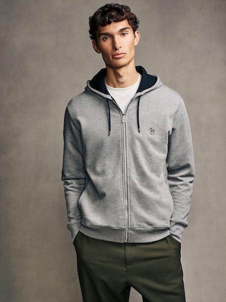 Logo Zip-Up Hoodie (AT3119) | £145