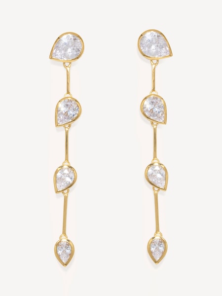 Gold Tone 18ct Earrings (AT3149) | £255