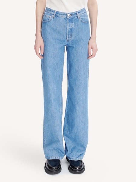 Blue Elisabeth Straight Fit Jeans (AT6068) | £275