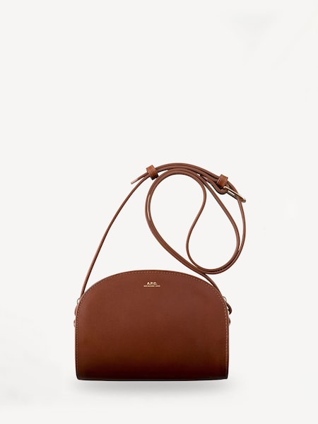 Brown Mini Half-Moon Bag (AT6076) | £395