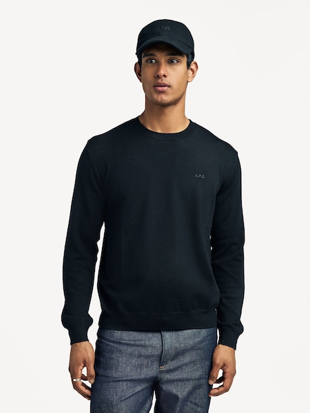 Black Matt Logo Sweater (AT6077) | £255