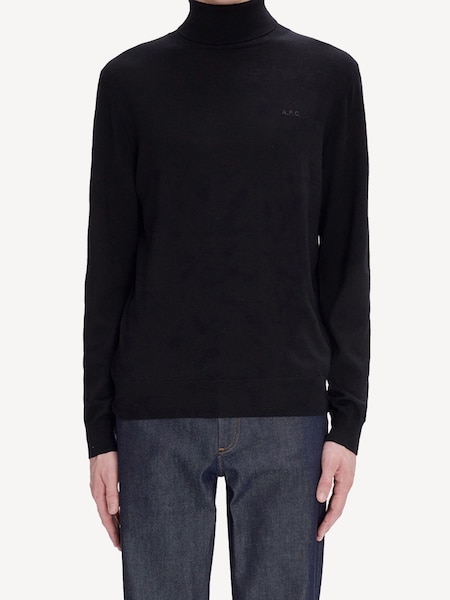 Black Hector Logo Sweater (AT6091) | £275