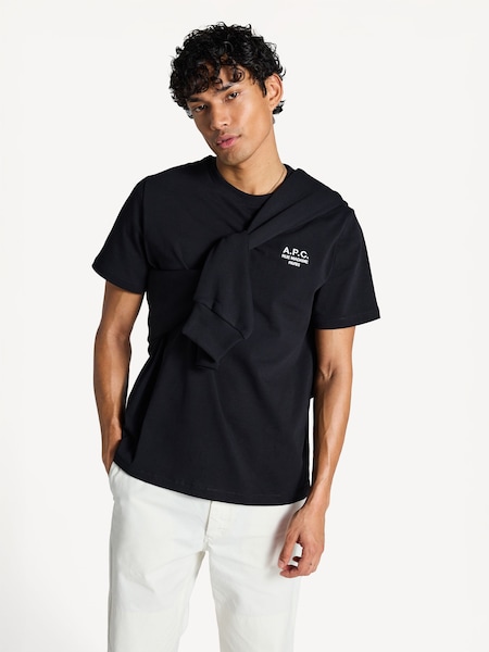 Black Standard Rue Madame T-Shirt (AT6113) | £125