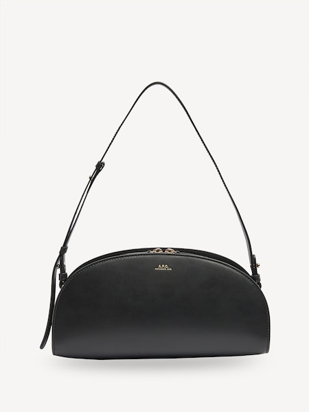 Black Half Moon Shoulder Bag (AT6118) | £415