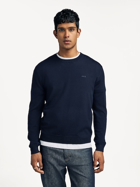 Blue Matt Logo Sweater (AT6119) | £255