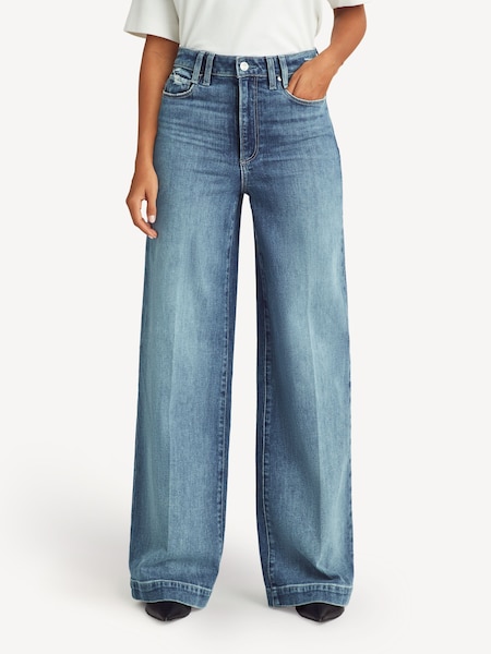 Blue Harper 30IN Wide Leg Jeans (AT7773) | £290