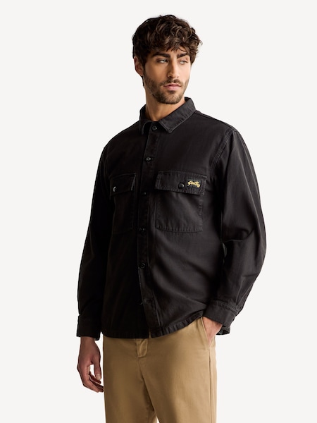 Black CPO Shirt (AT8276) | £100