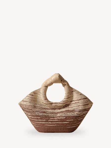 Natural Castell Raffia Ombre Bag (AT9415) | £530