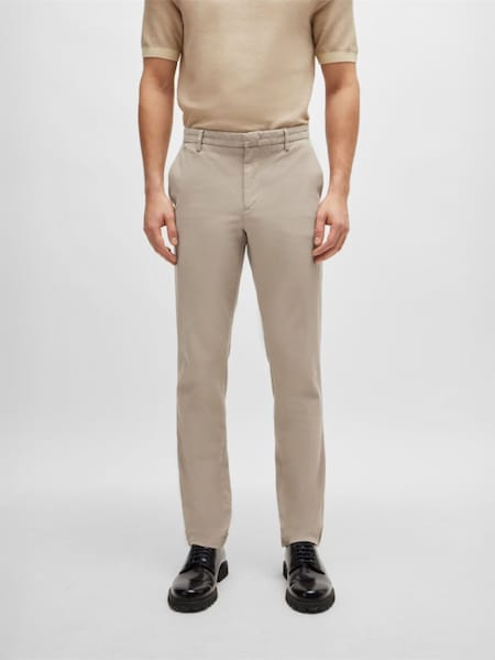 Natural Slim Fit Stretch Chinos (AV3573) | £159