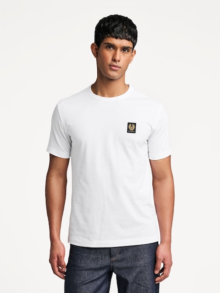 White Logo T-Shirt (AV4209) | £60
