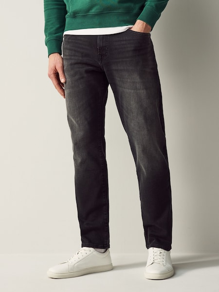 Black Maine Regular-Fit Denim Jeans (AV4278) | £129