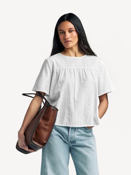 White Editta Blouse (AV5858) | £130