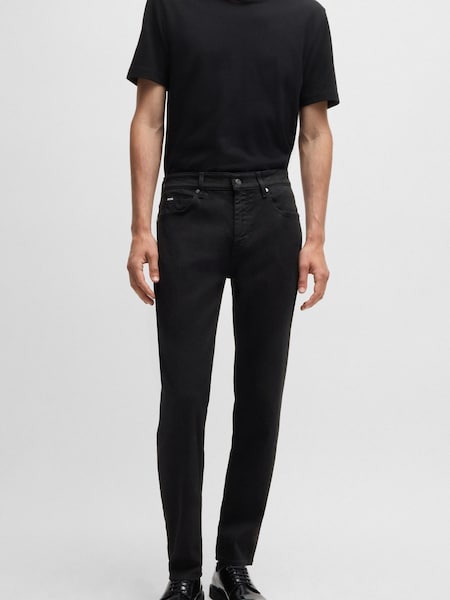 Black Regular Fit Maine Jeans (AV6351) | £169