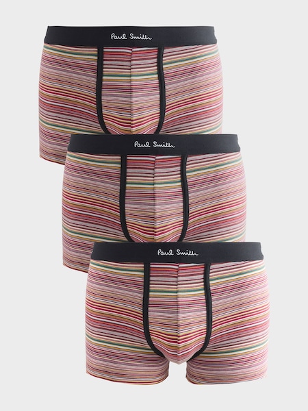 Signature Stripe Logo Band Boxers 3 Pack (AV7268) | £44