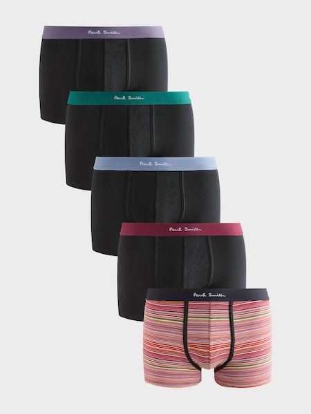 Multi Logo Band Boxers 5 Pack (AV7271) | £65