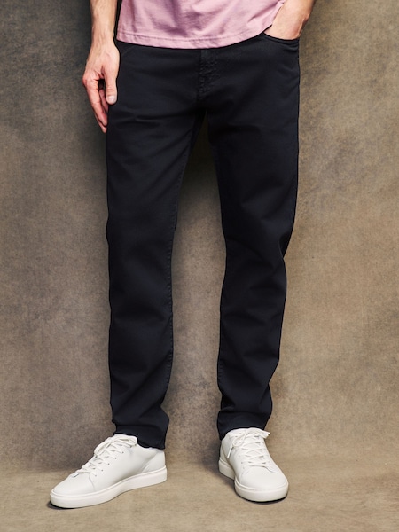 Denim Tapered Black Jeans (AV7289) | £140