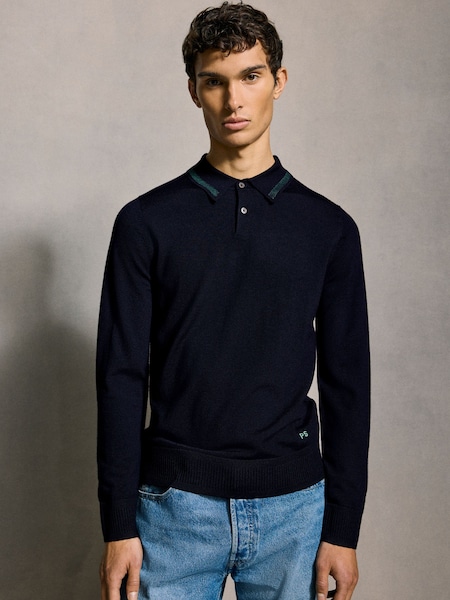 Knitted Polo Shirt (AV7312) | £135