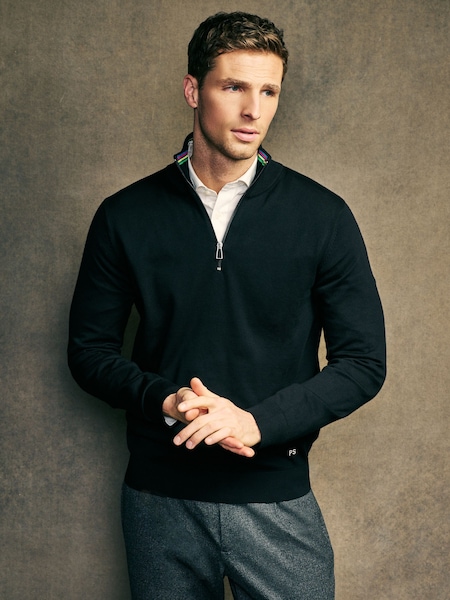Quarter Zip Jumper (AV7314) | £145