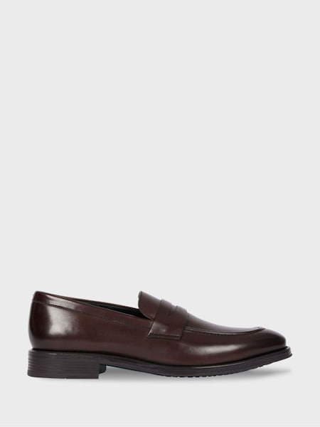 Montego Dark Brown Loafers (AV7829) | £195