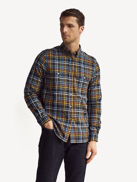 Blue Checkered Shirt (AV7866) | £155