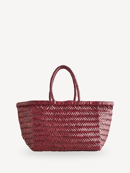 Small Red Bamboo Triple Jump Bag (AV9130) | £320