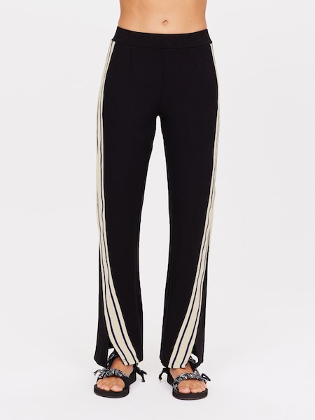Black Petra Flare Joggers (AW1817) | £150