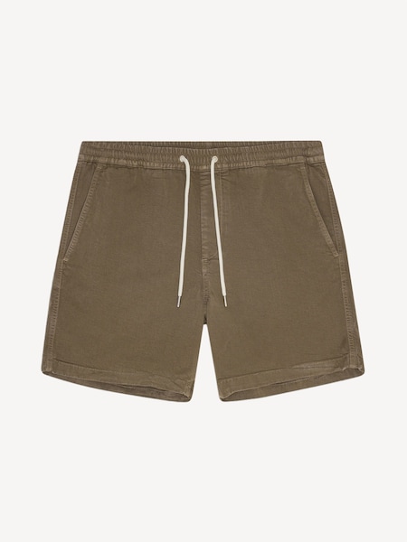 Green Gregor Drawstring Shorts (AW7445) | £100