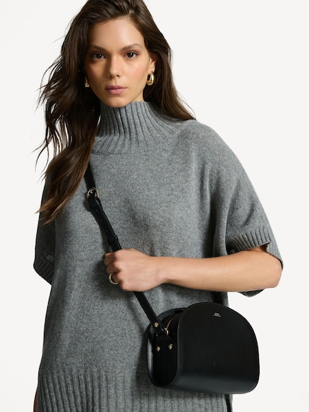 A.P.C Black Half Moon Bag (AW9283) | £460