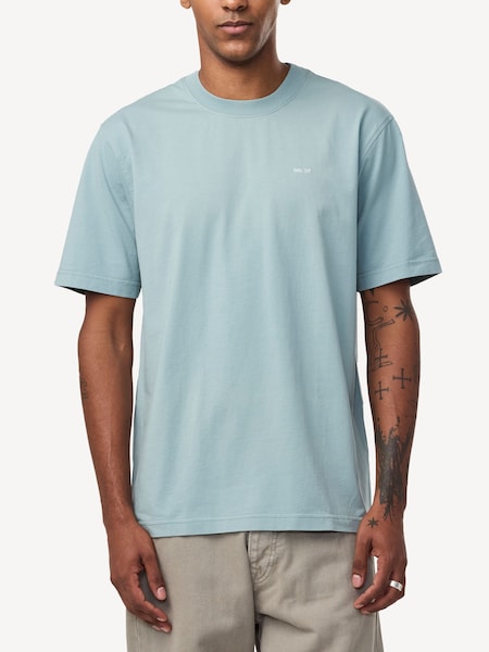 Blue Adam Logo T-Shirt (AW9295) | £60