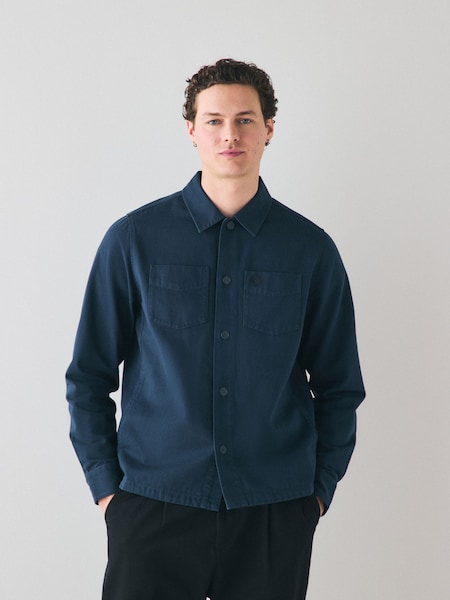 Cotton Twill Overshirt (AW9364) | £130