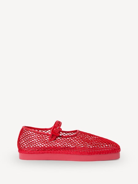 Red Maryjane Shoes (AY2107) | £215