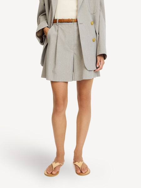 Grey Poville Tailored Shorts (AY2427) | £220