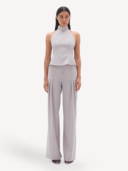 Halter Neck White Top (AY2789) | £170