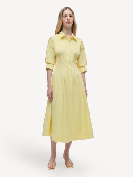 Buttercream Jazz Pintuck Midi Dress (AY3167) | £440