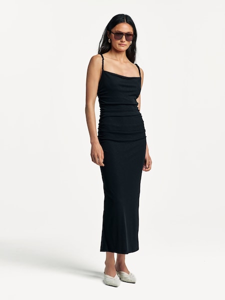 Black Alexa Mesh Bodycon Dress (AY3771) | £345