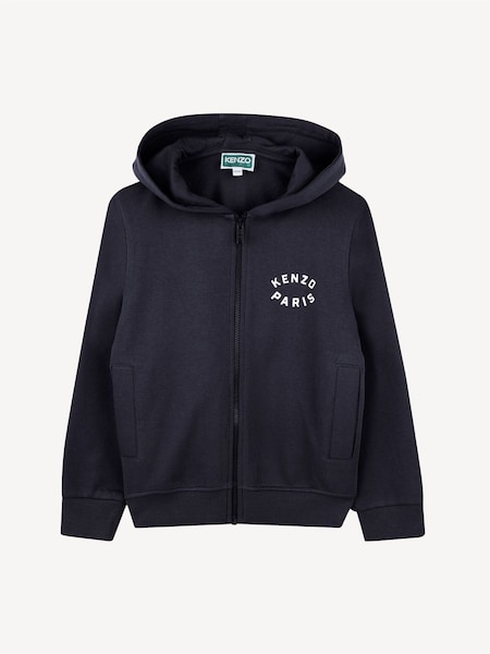 Blue Front Logo Back Hoodie (AY4034) | £115 - £180