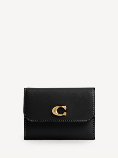 Black Leather Essential Card Holder Wallet (AY5347) | £125