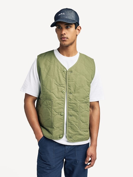 Green Liner Vest (AY7752) | £125