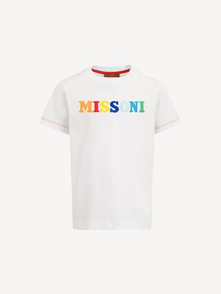 Logo Short Sleeve White T-Shirt (AY8072) | £83 - £95