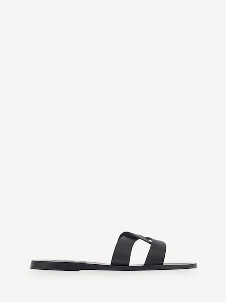 Black Desmos Vachetta Sandals (AY8261) | £165