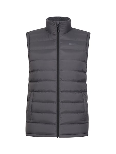 Dark Grey Seasons Mens Padded Gilet (B15786) | £40