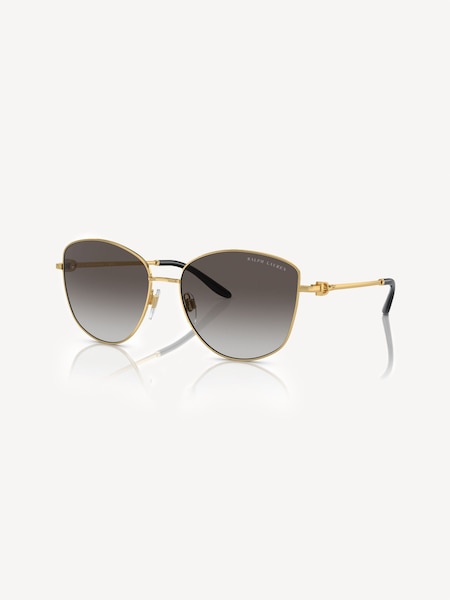 Gold Tone The Vivienne Rl7079 Round Sunglasses (B43248) | £223