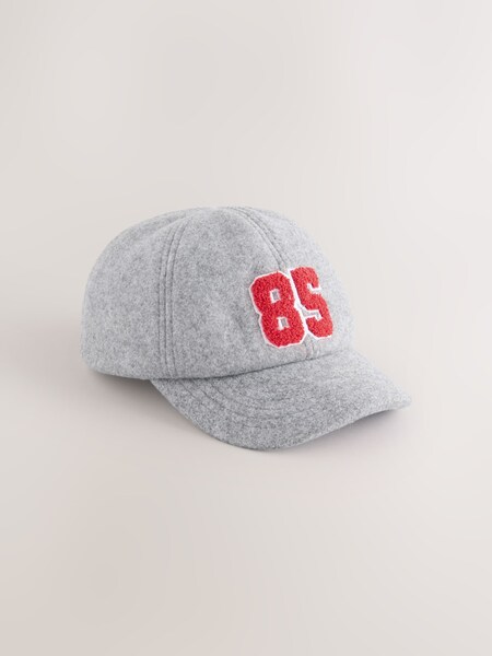 Grey Varsity Cap (3-16yrs) (B64220) | £3 - £4.50